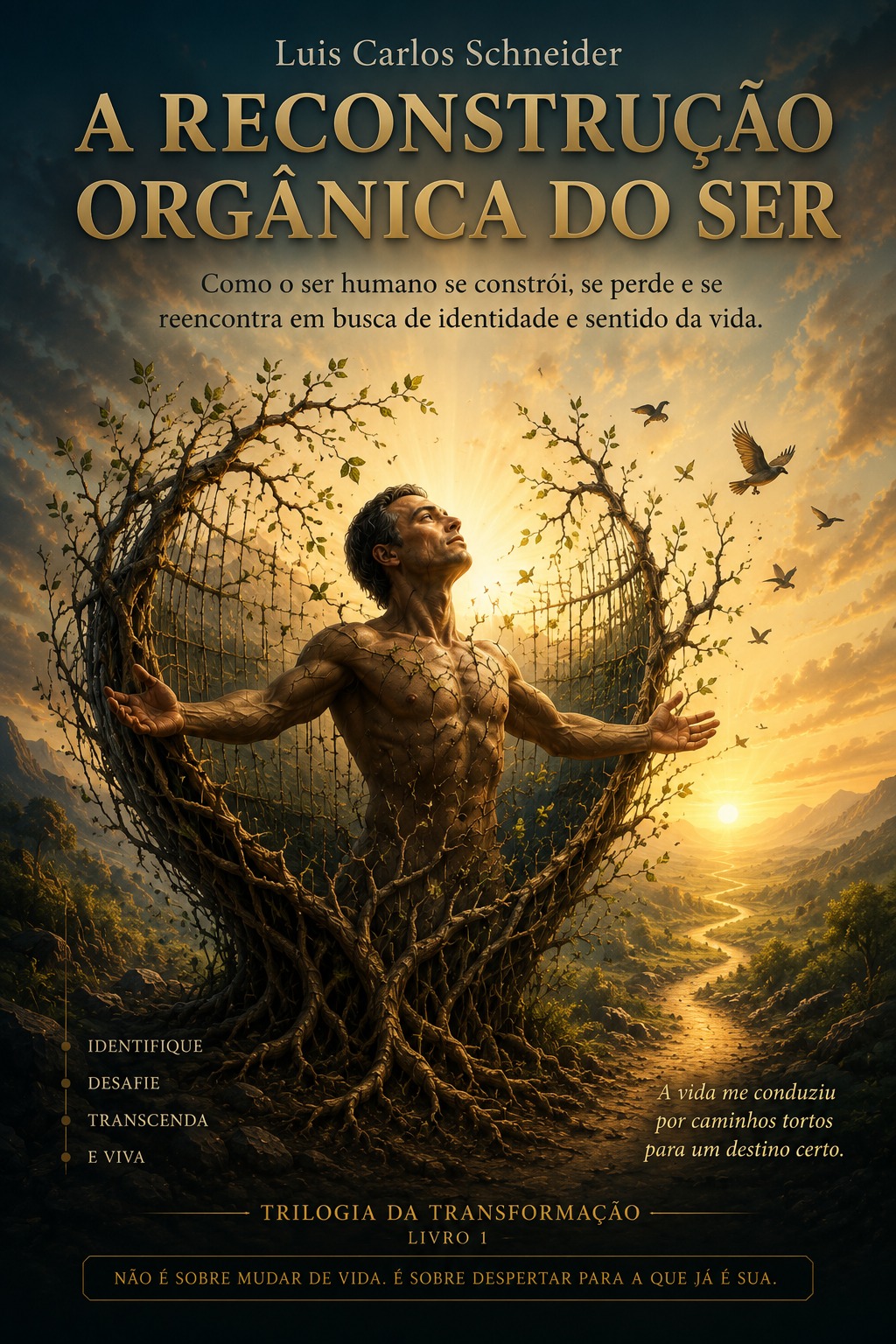 Página do livro 'Reconstrução Orgânica do Ser'